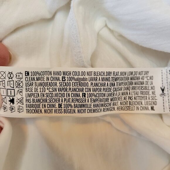 Forever 21 "Brilliant" Crew Neck Graphic T-Shirt Raglan Sleeves Womens Size 2X - Picture 7 of 8